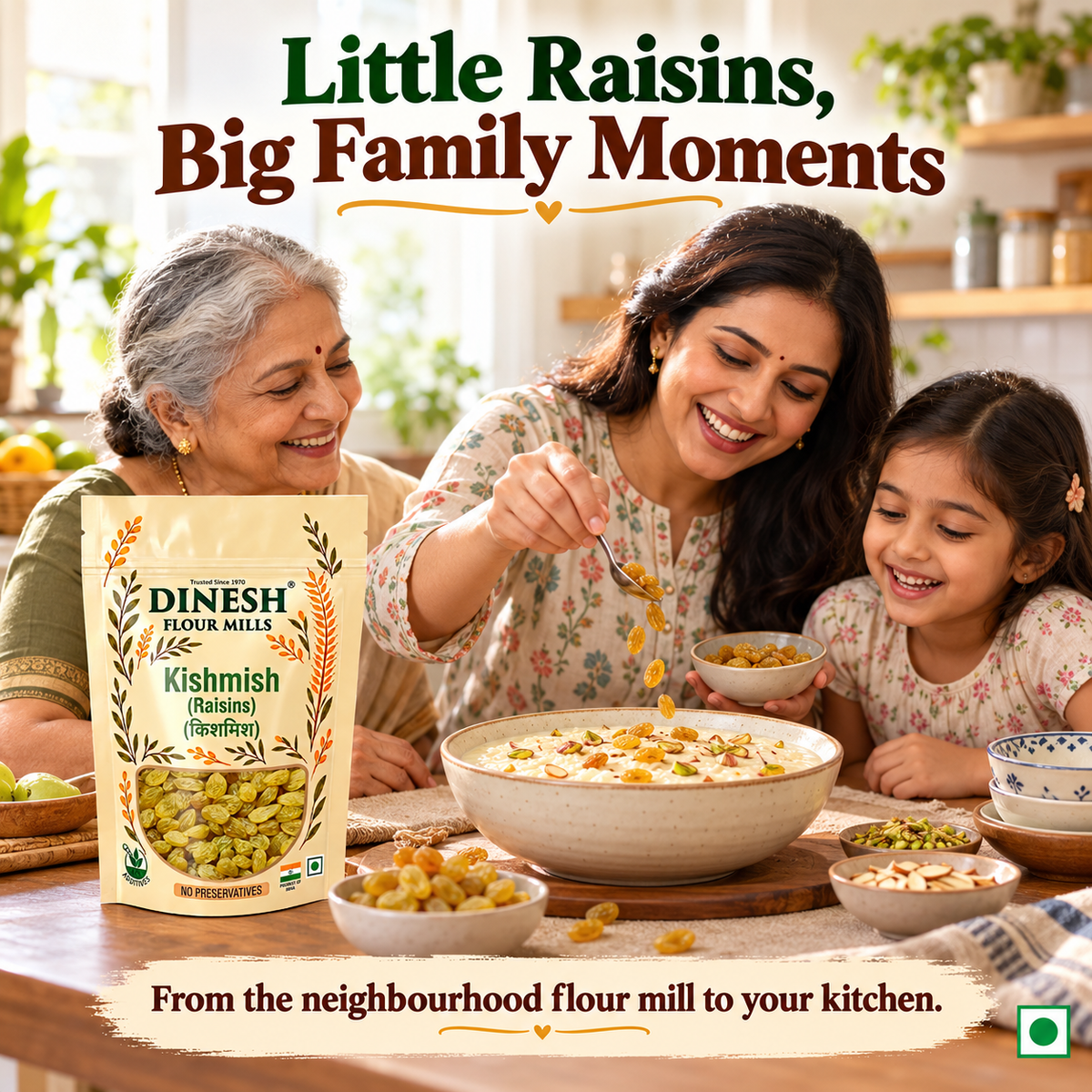 Kishmish (Golden Raisins) | No Preservatives