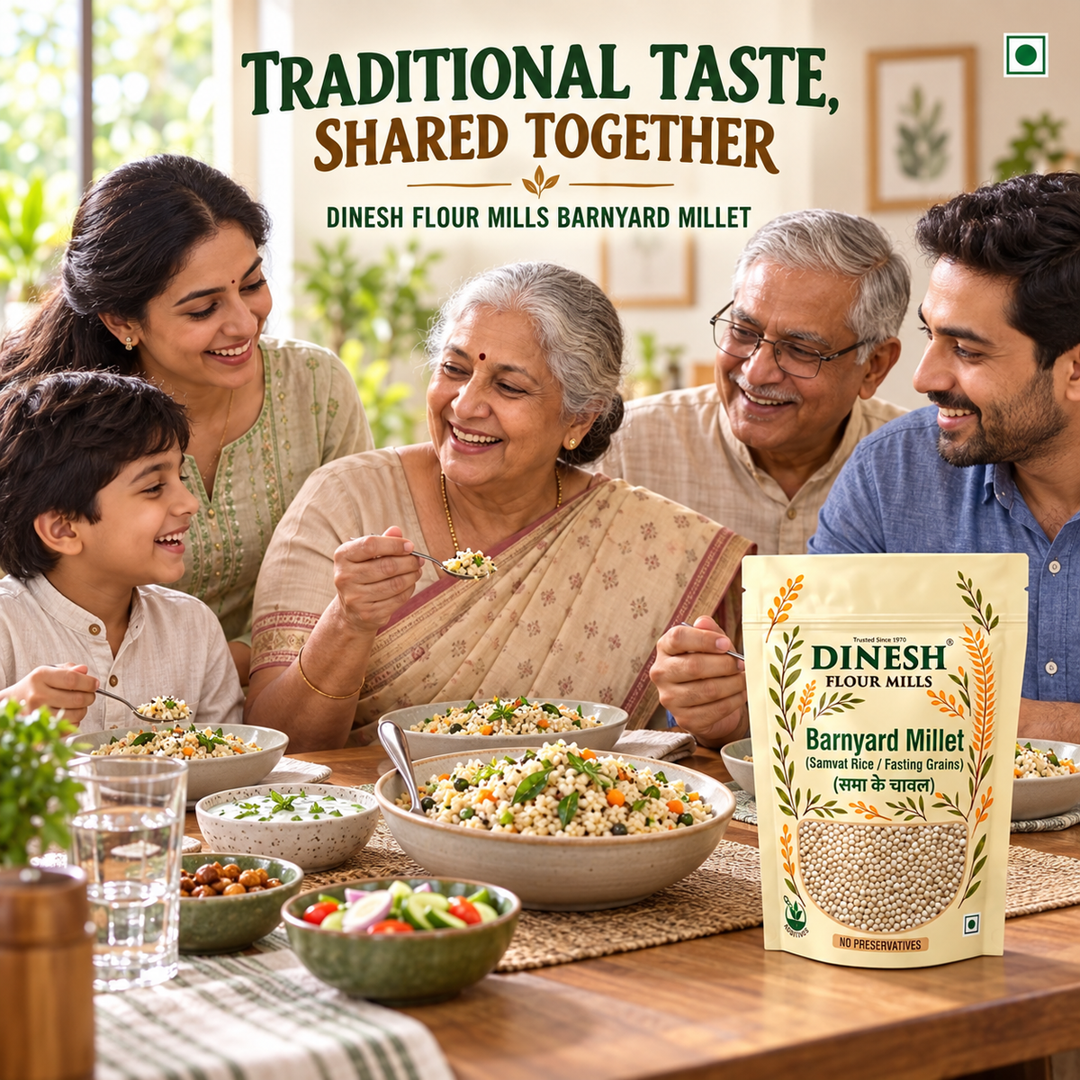 Barnyard Millet I Sama Ke Chawal I Samvat Rice