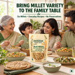 Multi Millets Mix - Kodo, Proso, Little, Barnyard, Foxtail & Browntop Millet (6 Rich Millets in one Pack)