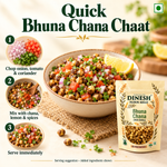 Bhuna Chana with Chilka | Roasted Chana with Skin | No Preservatives