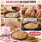 Bajra Atta | Pearl Millet Flour | Freshly Prepared | No Preservatives