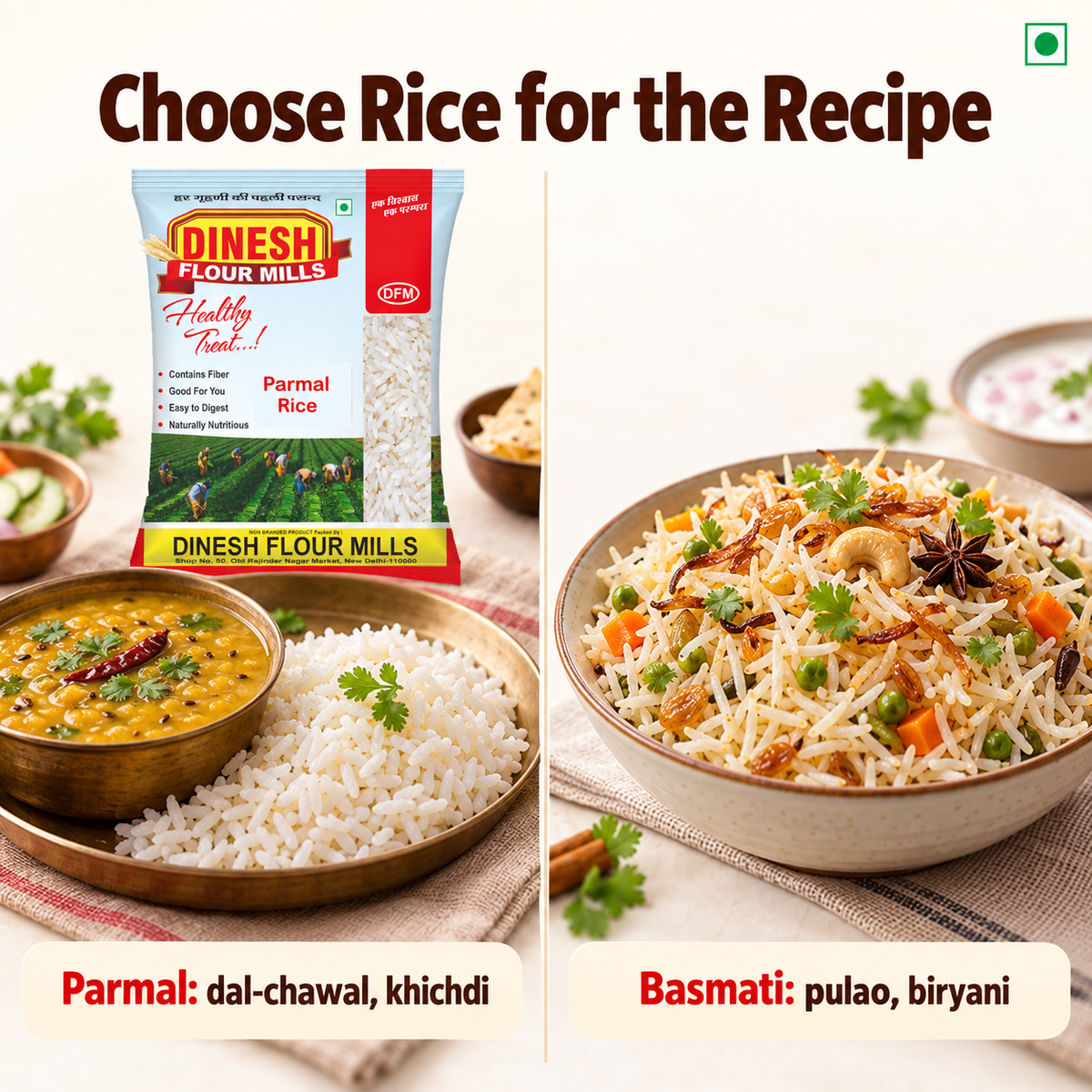 Parmal Rice | Everyday White Rice