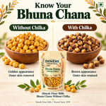 Bhuna Chana (Without Chilka) | Roasted Gram Without Skin | No Preservatives