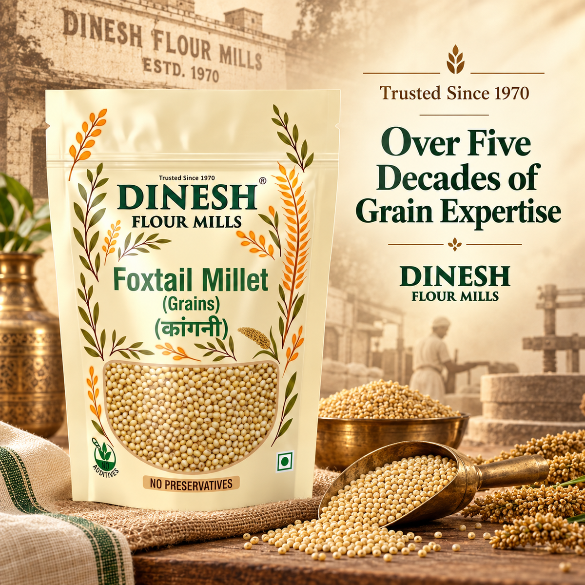 Foxtail Millet (Kangni) – No Preservatives