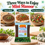 Mini Masoor (Kali Masoor) | Whole Unpolished Masoor Dal | No Preservatives