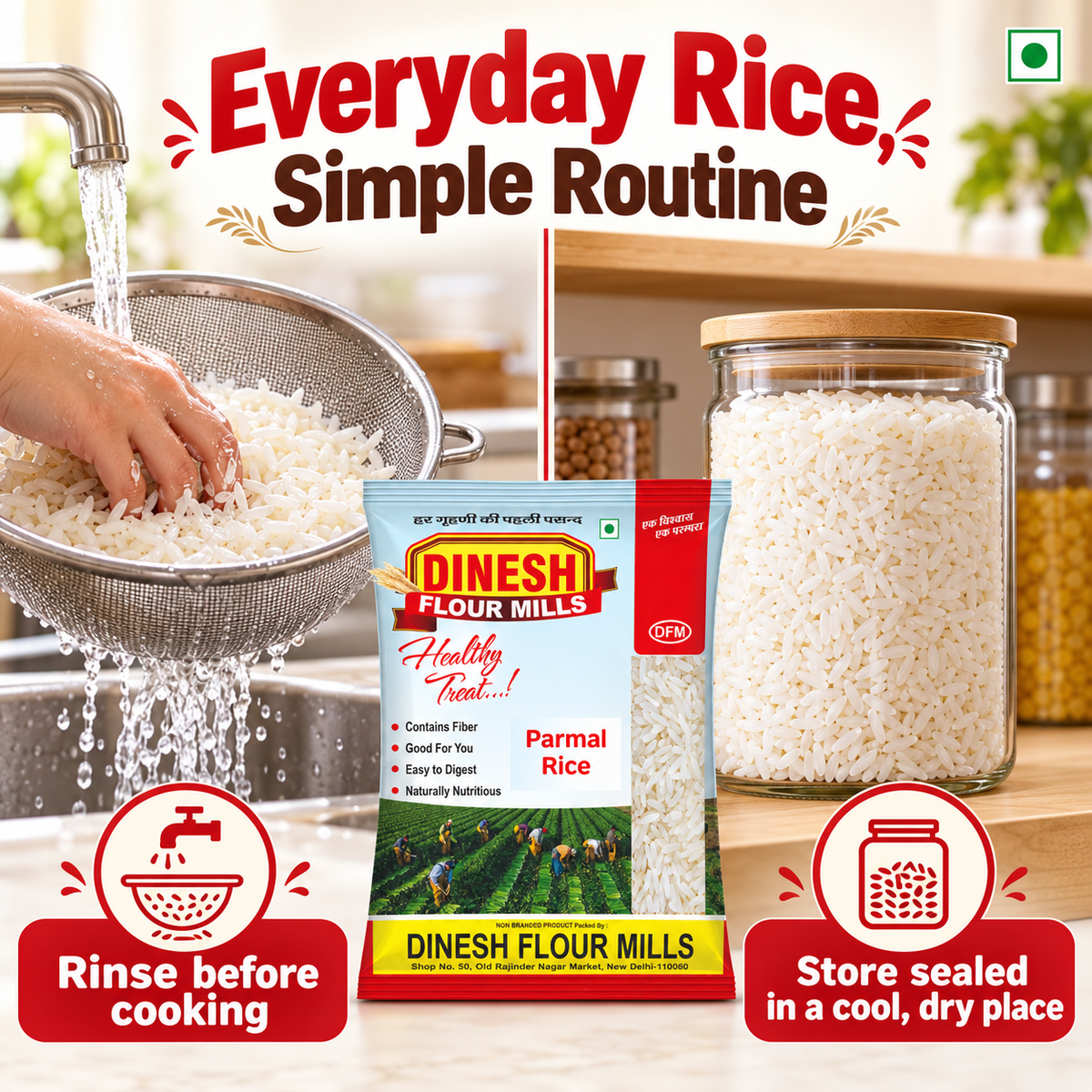 Parmal Rice | Everyday White Rice