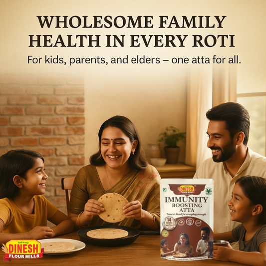 Immunity Boosting Atta: 14-Grain Flour for Everyday Cooking