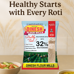 MULTIGRAIN ATTA ( 32% Multigrains )