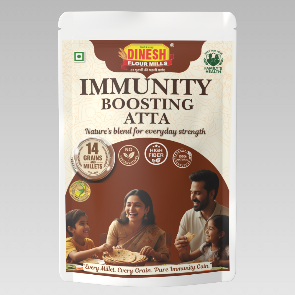 Immunity Boosting Atta: 14-Grain Flour for Everyday Cooking