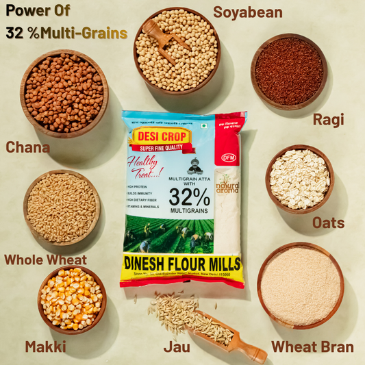 MULTIGRAIN ATTA ( 32% Multigrains )