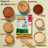 MULTIGRAIN ATTA ( 32% Multigrains )