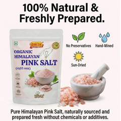 Organic Himalayan Pink Salt (Lahori Namak) | Natural Unrefined Rock Salt | Dinesh Flour Mills+