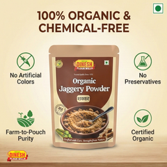 Organic Jaggery Powder (Shakkar)- Gur Shakkar