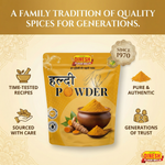 Haldi Powder (Turmeric Powder) – Traditionally Ground, No Preservatives