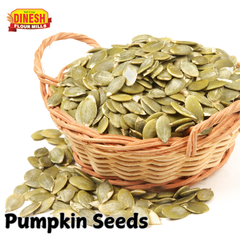 Pumpkin Seeds by Dinesh Flour Mills – Unpolished, Raw, and Free from Preservatives