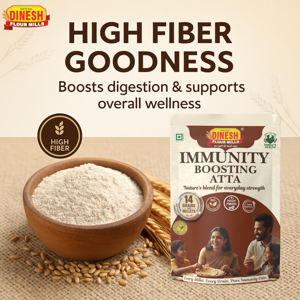 Immunity Boosting Atta: 14-Grain Flour for Everyday Cooking