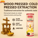 Organic Black Mustard Oil | Wood Pressed & Cold Pressed