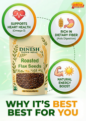 Roasted Flax Seeds – Freshly Roasted Alsi Seeds