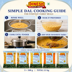 5 Dals Family Variety Combo | 5 × 500g Packs | Total 2.5kg