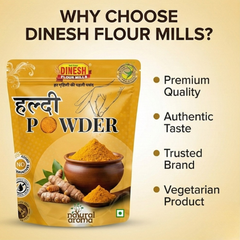 Haldi Powder (Turmeric Powder) – Traditionally Ground, No Preservatives