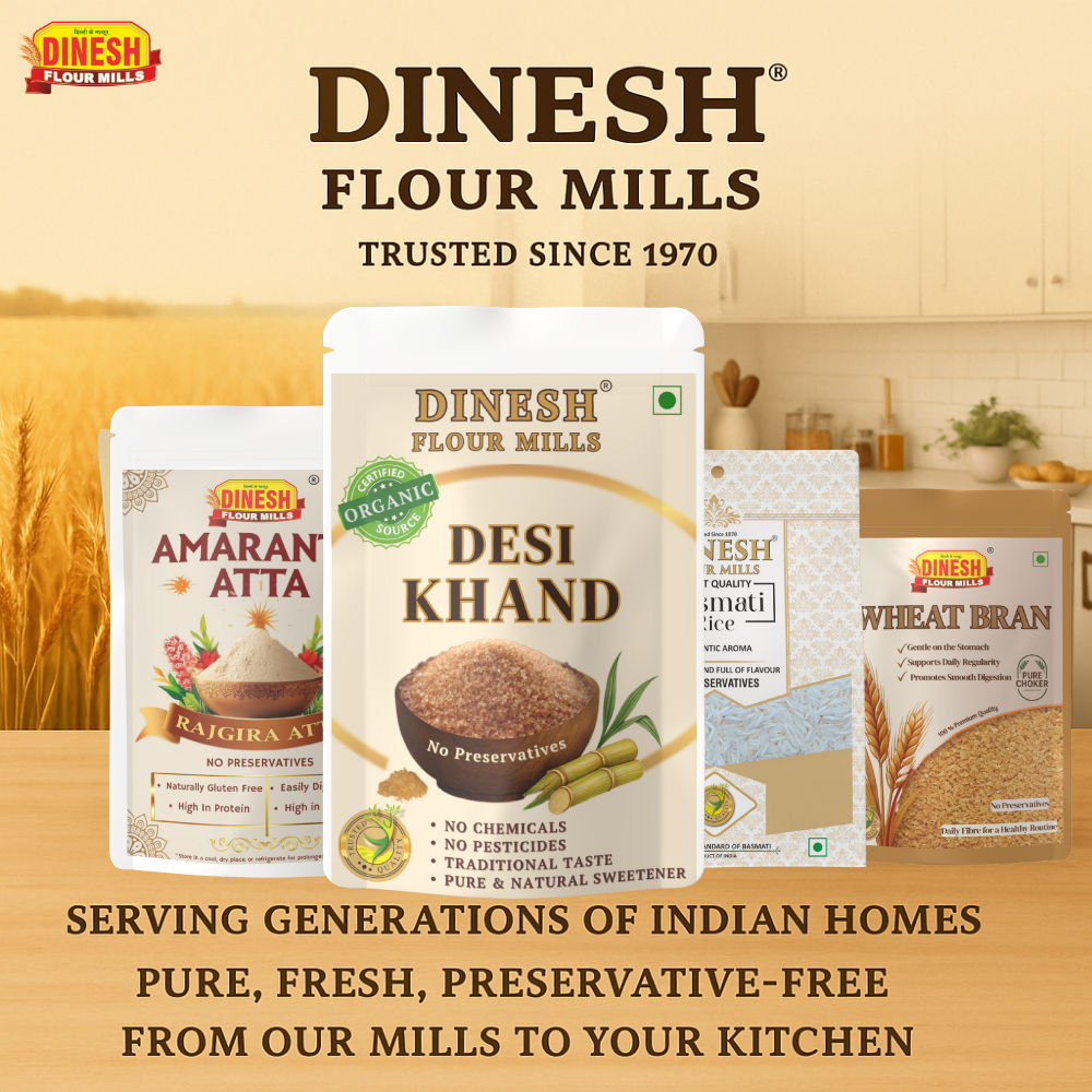 Desi Khand | Certified Organic Source – Pure & Natural | Dinesh Flour Mills