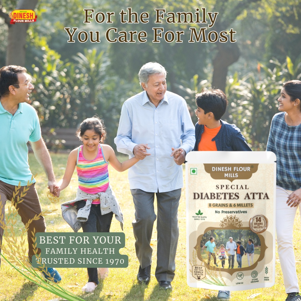 Special Diabetes Atta -14-Grain Blend for Wholesome Cooking