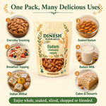 Premium Quality Badam (Big Size) | Whole Almonds