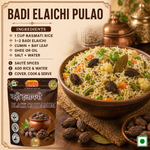 Badi Elaichi (Moti Elaichi) | Whole Black Cardamom