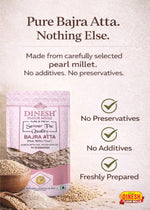 Bajra Atta (Pearl Millet Flour) | Freshly Prepared | No Preservatives
