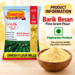 Barik Besan | Fine Ground Besan | Split Gram Flour