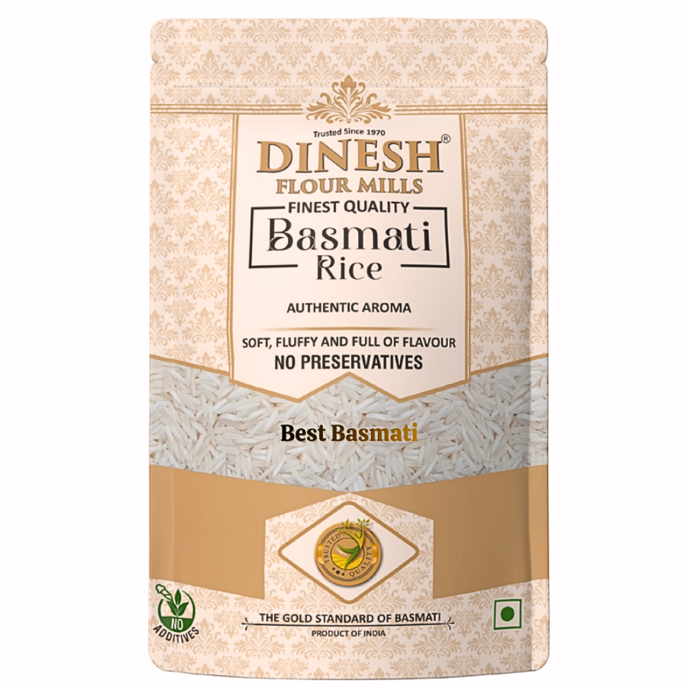 Best Basmati Rice- Upto 1 Inch long Cooked Grains