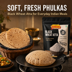 Black Wheat Atta - Stoneground Black Wheat Flour