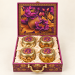 Blossom Royale Dry Fruit Gift Hamper | Kaju, Badam, Akhrot and Kishmish