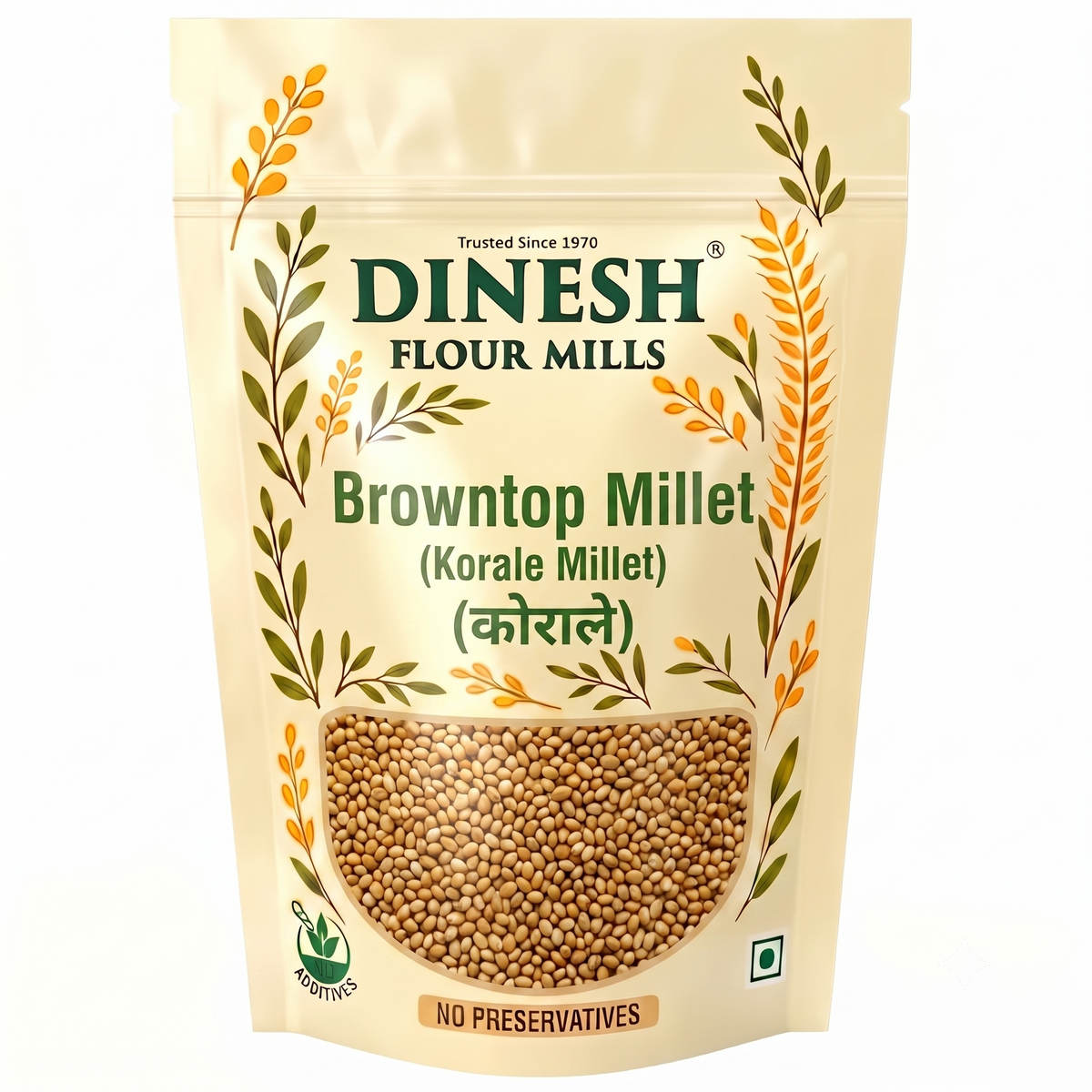Browntop Millet (Korale Millet) | Raw Whole Grain | No Preservatives