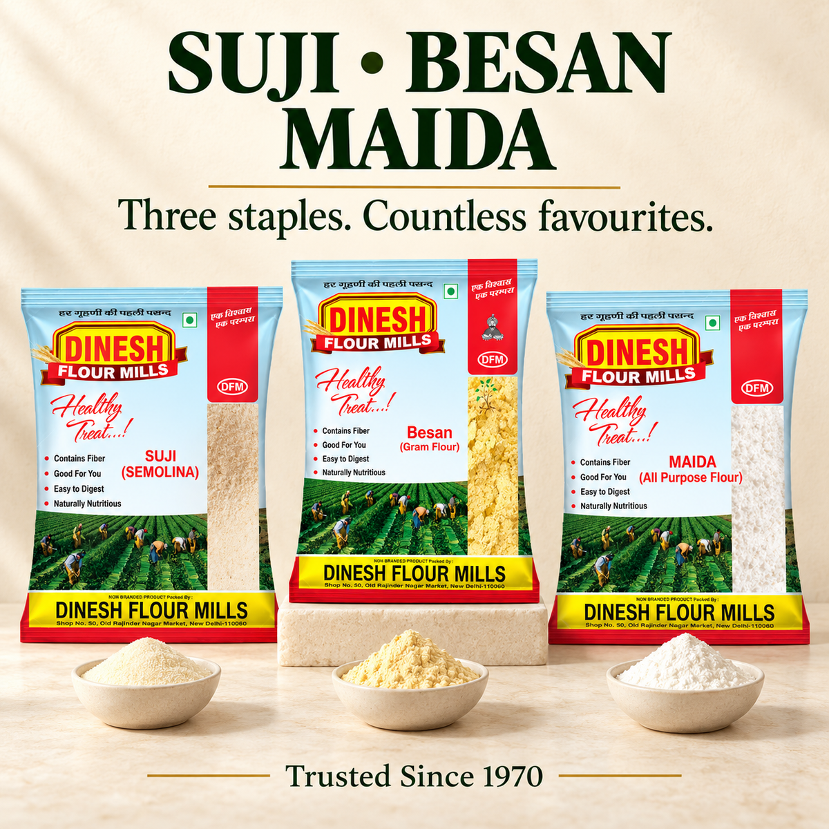 Suji/Besan