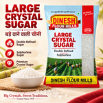 SUGAR I Large Crystal Sugar | Double Refined, Sulphurless