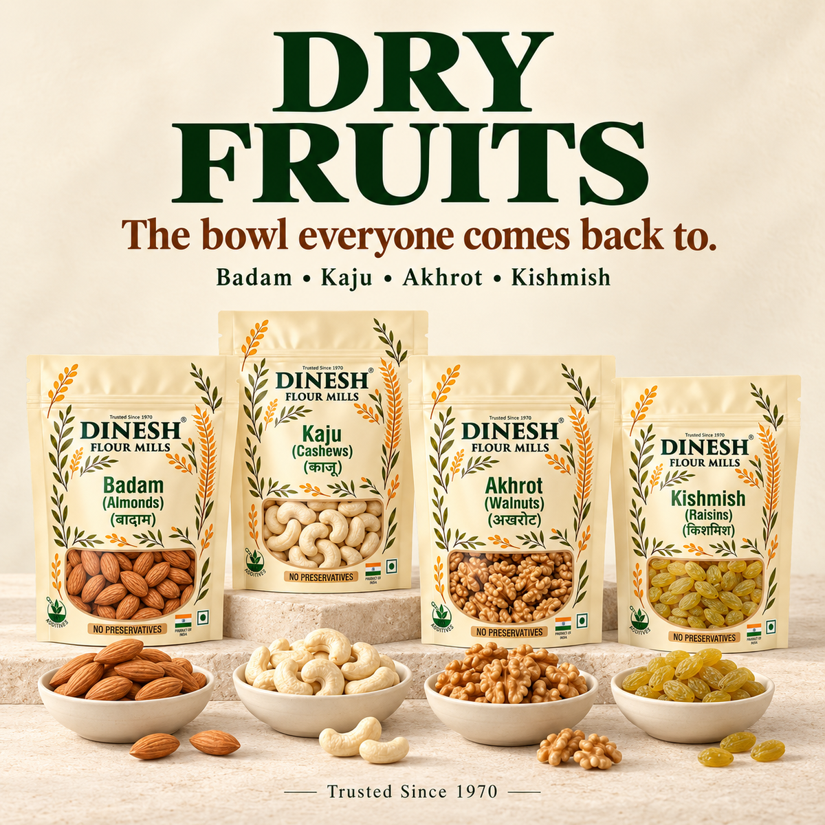 Dry Fruits and Nuts