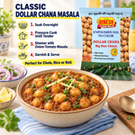 Dollar Chana: Big-Size Kabuli Chickpeas