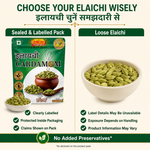 Elaichi (Green Cardamom / Hari Elaichi) Whole Pods