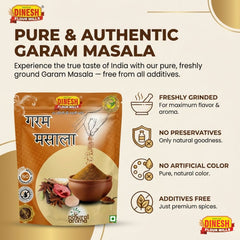 Garam Masala | Freshly Packed | No Preservatives | Dinesh Flour Mills