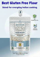 Gluten Free Atta | Multi Grain Flour Blend | No Preservatives | Freshly Prepared