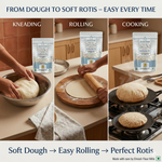 Gluten Free Atta | For Soft Rotis | Multi Grain Flour Blend | No Preservatives | Freshly Prepared