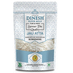 Dinesh Flour Mills Jau Atta packaging on a white background