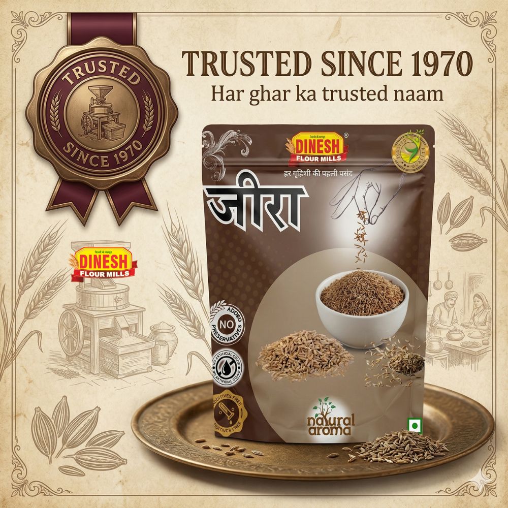 Jeera (Cumin Seeds) Online | Natural Whole Jeera | Dinesh Flour Mills