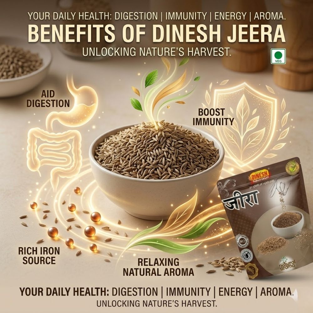 Jeera (Cumin Seeds) Online | Natural Whole Jeera | Dinesh Flour Mills