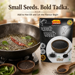 Kali Sarson (काली सरसों) | Whole Black Mustard Seeds