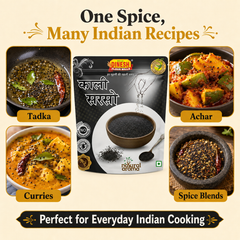 Kali Sarson (काली सरसों) | Whole Black Mustard Seeds