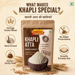 Khapli Atta - Stoneground Emmer Wheat Flour