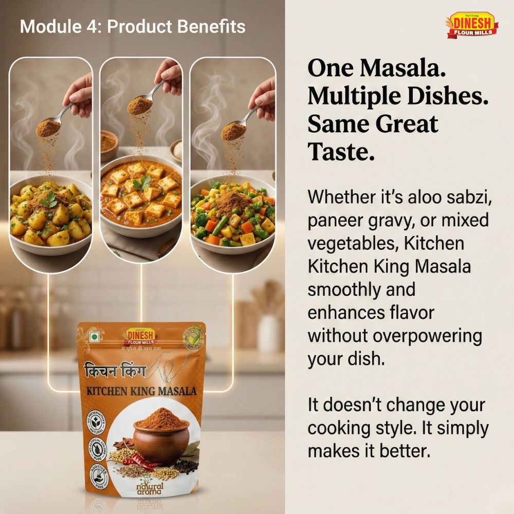 Kitchen King Masala | Freshly Prepared Spice Blend | No Preservatives