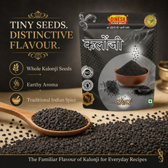 Kalonji Seeds | कलौंजी | Nigella Seeds | Freshly Packed